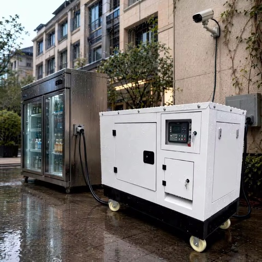 Silent Diesel Generator 3-10kW Portable Backup Power Generator for Home Emergency Electricity Supply