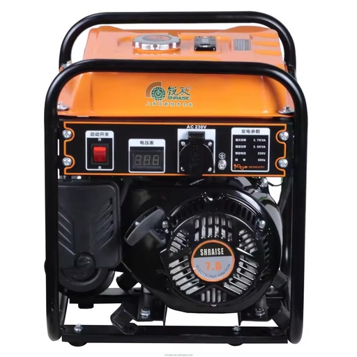 4-Stroke Single Cylinder 3KW 4KW Portable Smart Digital Handy Inverter Gasoline Generator for Camping Use