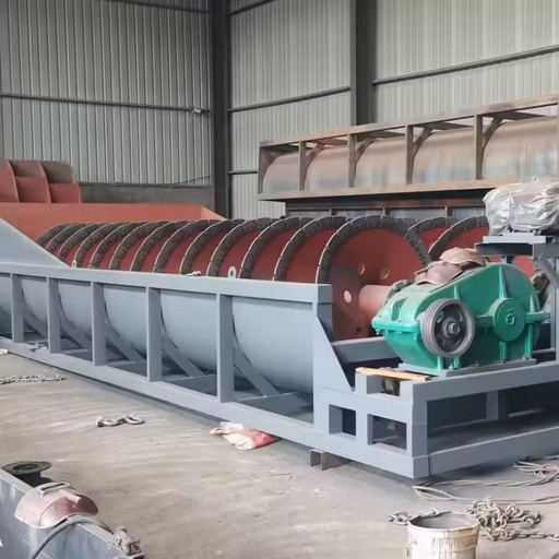 New Electric Motor Sand Washer Spiral Silica Sand Washing Machine for Mining and Construction