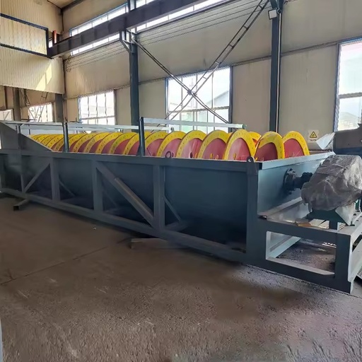 Mining Spiral Sand Washer Machine 50-75t/h Capacity PLC Controlled Customizable Dimensions 1 Year Warranty for Sale