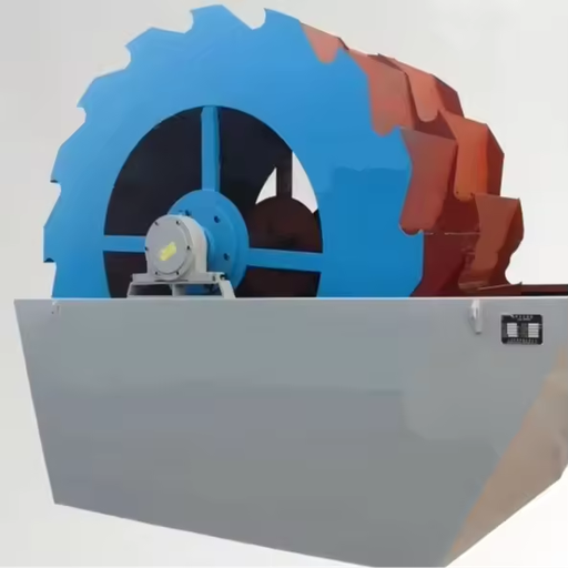 Small Bucket Wheel Sand Washer 2700KG Silica Sand and Gravel Cleaning Machine for Mining Aggregates