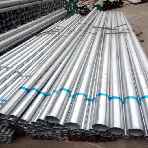 1.5 Inch 3 Inch Galvanized Steel EMT Pipes ERW Technique 6m Length Welding Service Per Kg
