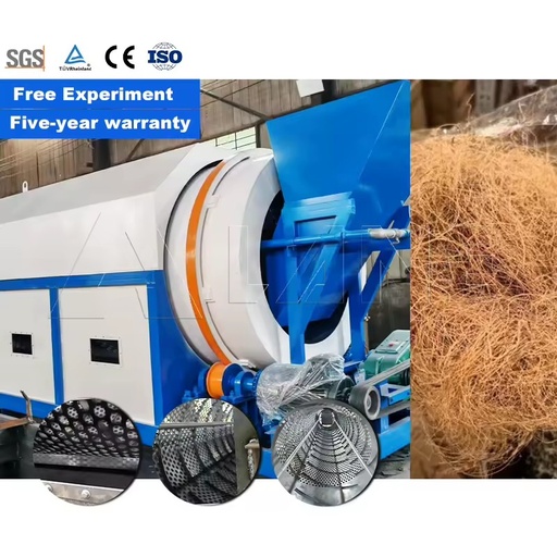 Electric Fully Automatic High Efficiency Commercial Drum Screen Sand Washing Machine Rice Husks Rotary Drum Washer