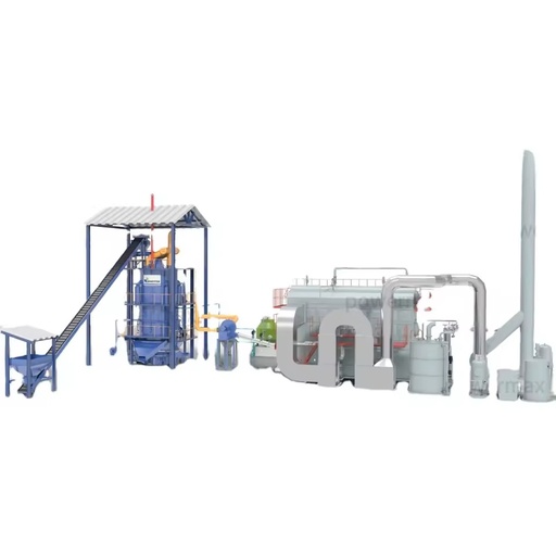 Coconut Shell Palm Oil Biomass Gasifier and Wood Gasifier Generator for Sale for Biomass Waste to Electricity Power Plant