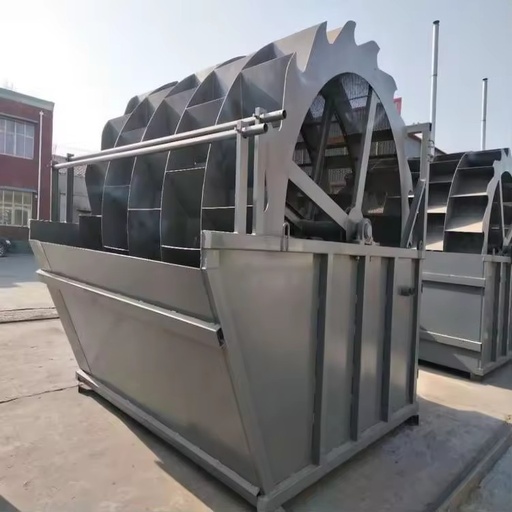 Low-maintenance Ore & Sand Washing Machines Wheel-Type Washer (for River Sand Granite Basalt Limestone) Gearbox 1 Year Warranty