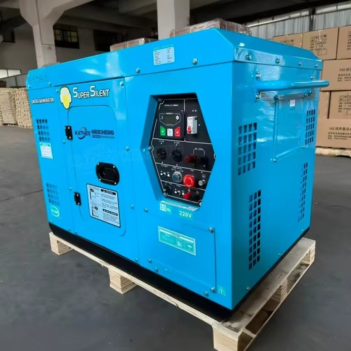 10KVA Silent Diesel Generators Set 5KW 7KW 9KW Electric/Auto Start Dynamo Home Emergency Backup Power Generador Diesel