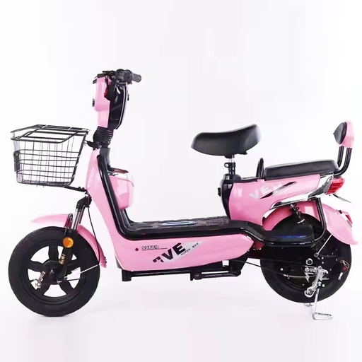 Best-selling 48V Lead-Acid Integrated Battery Electric City Bike Steel Frame 3-Speed Rear Hub Motor 350W Digital Long Range 60