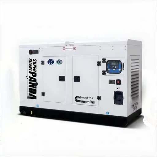 Water Cooled 50kVA Electric Start cummins Diesel Generator with Soundproof Canopy for Industrial