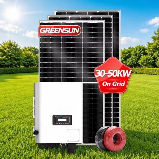 High Efficiency Home Use Solar System 30kw Solar Pv on Grid System