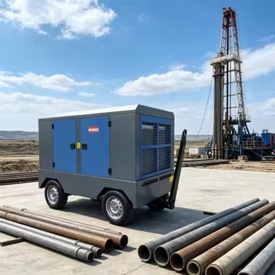 Diesel Screw Lubricated Air Compressor 36.5/356/400kw Generator Combo Dual Power Air Electricity Supply with Engine 220V/380V