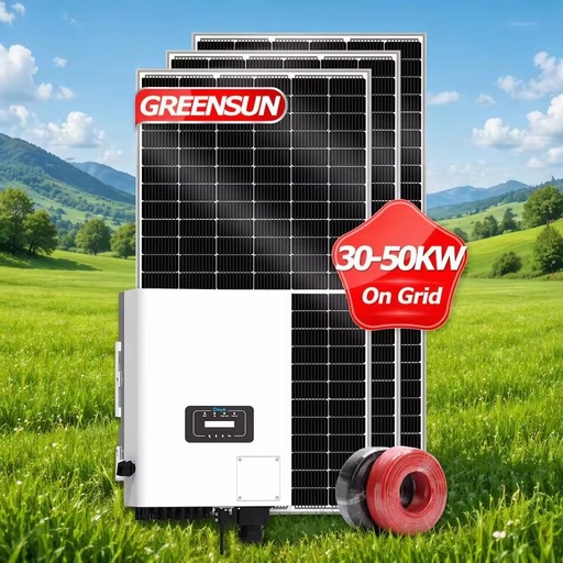 Solar Energy System on Grid Solar Power System 120V 220V 240V 380V Complete 30kw Solar Energy System
