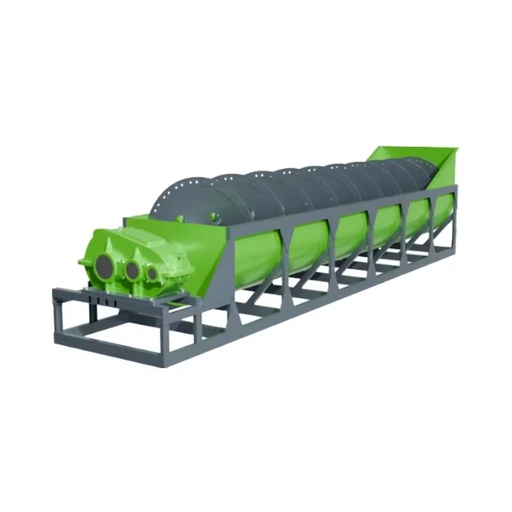 HY JLX80 Spiral Sand Washer Stone Washing Machine 30-50t/h Capacity AC Motor 1 Year Warranty