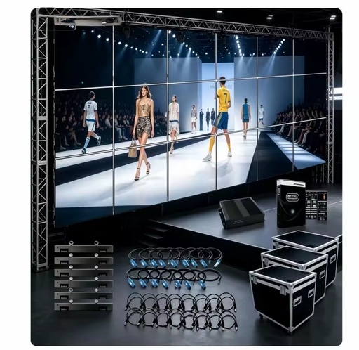 IP65 Waterproof and Moisture-proof High-definition P2.6, P2.9, P3.9 LED Panel Screens; Quick Installation; Available for Rent