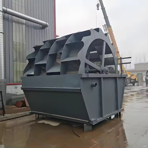 New Construction River Stone Ore Sand Washer with Gear and AC Motor 68t/h Capacity