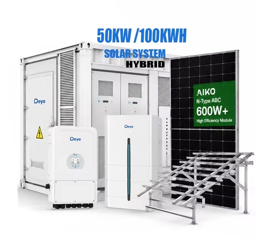 50kW-100kW Industrial Battery Energy Storage System for Factory and Commercial Buildings with EMS for Energy Management