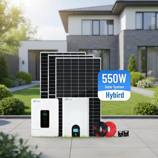 LP 5kWh Lithium Ion MPPT Home Solar Power Generation Grid Hybrid 24 Hours Operation Solar Energy Storage