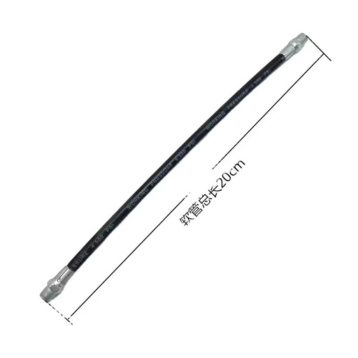 Factory Direct Sales Rubber Grease Gun Hose for Oil Applications Equal Shape OEM Support