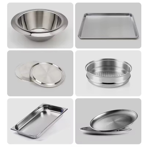 YW Hardware Custom Sheet Metal Deep Drawing Stainless Steel Aluminum Pan Sleeve Shell Cup Metal Stamping Parts Tray Box
