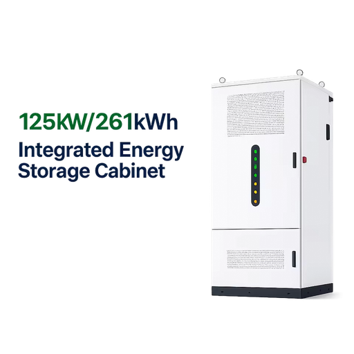 All-In-One 125KWh 261kWh LiFePO4 off Grid Solar Energy System C & l Battery Storage Industrial ESS Cabinet