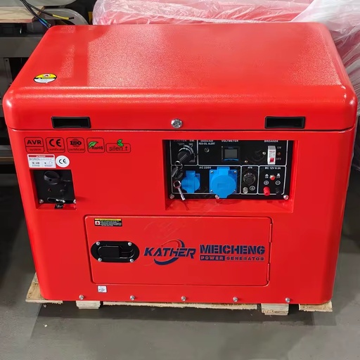 3/5/7/8/10/12KVA Silent Gasoline Generator Set Single/Three Phase Mini Gasoline Power Generator Household Generadores a Gasolina