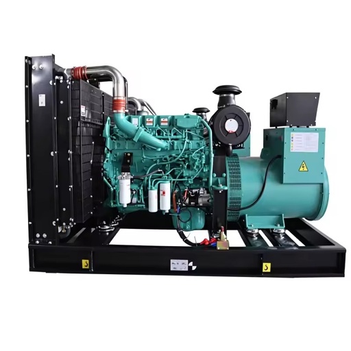 Super Silent Cumminns 300kw 375kva Diesel Generator Set 50/60Hz Backup Power Auto Start ATS Remote Start Open Type