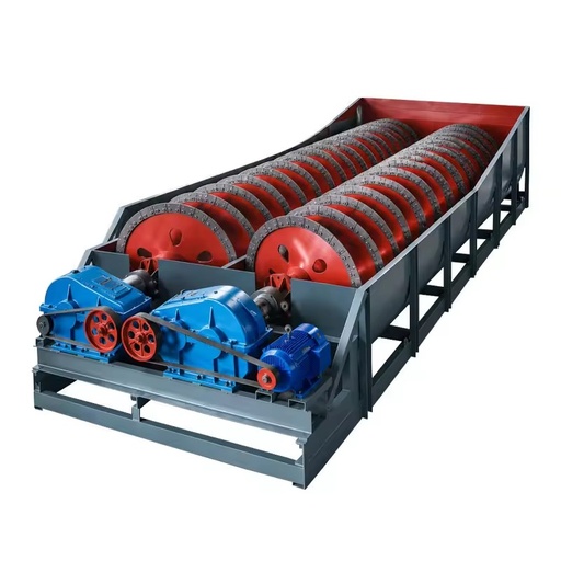 Double Spiral Sand Washer 2XL915 Twin Screw Washing Machine for River Sand Silica Construction Aggregate High Capacity
