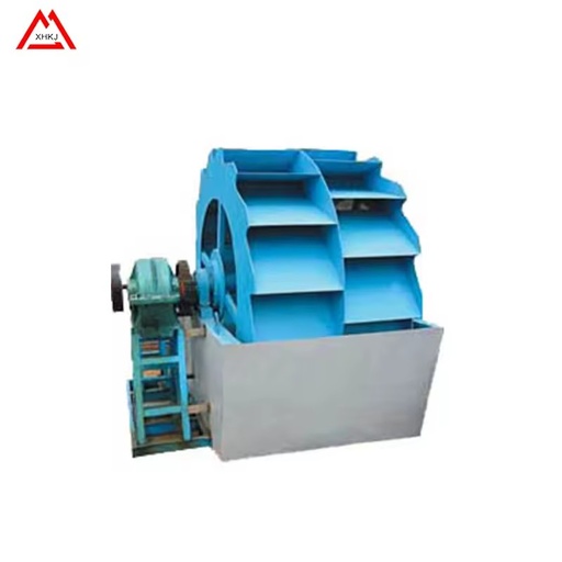 Quality Muddy Sand Gravel Cleaner Bucket Wheel Sand Washer with Gear and Pump 50t/h Capacity for Quarry Use