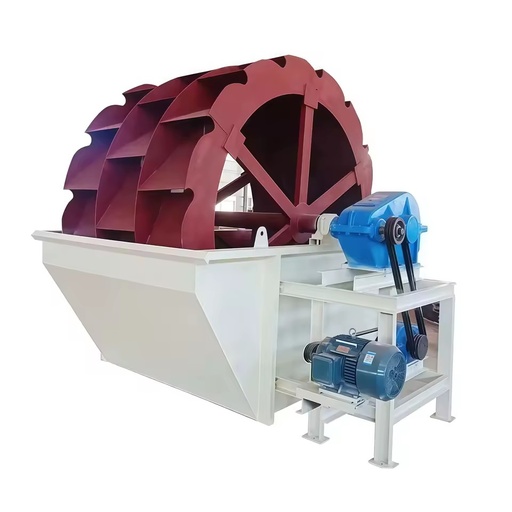 XS2600 Bucket Wheel Sand Washer 20-50t/h 5.5kw ≤10mm High Capacity Wheel Sand Washing Machine for Quarry Aggregate