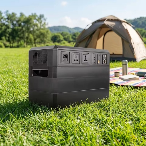 2000Wh MPPT Solar Generator Home Battery Pure Sine Wave Inverter Outdoor Solar Generator with Solar Panel