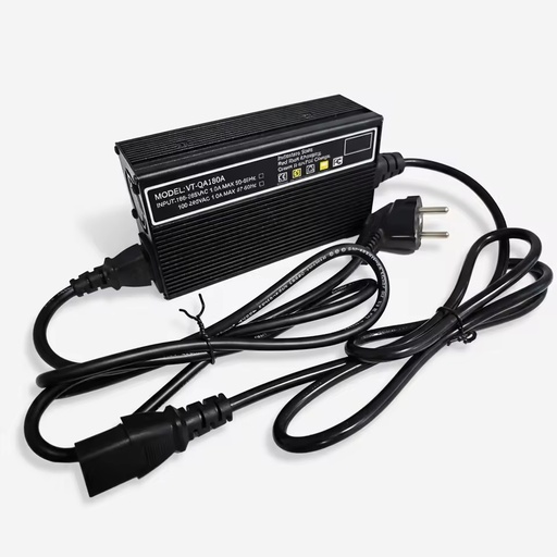 180W Smart Battery Charger 12V 24V 36V 48V 60V 72V LiFePO4 Lithium Lead Acid Charger for Golf Cart EV Factory Supply