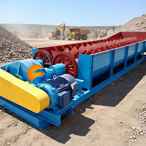 High Capacity Manganese Ore Mineral Processing Equipment Clay Sand Gravel Washing Machine Double Spiral Screw Log Washer