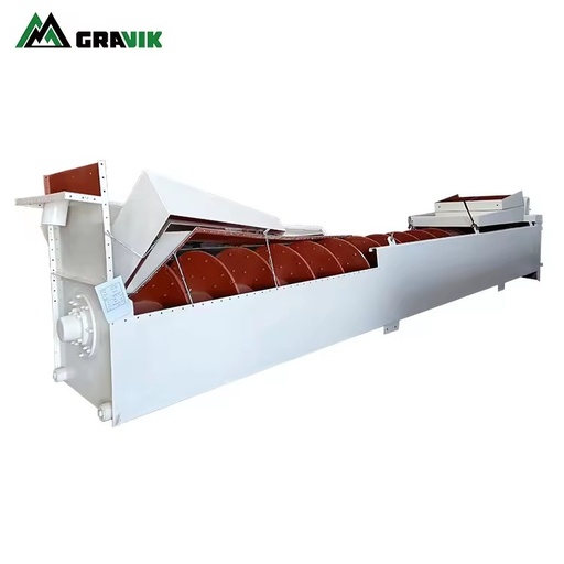 Large Capacity Spiral Screw Log Sand Washing Plant Optimized Designed Silica XL1115 Sand Washer Equipment