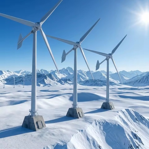 100kw Horizontal Axis Wind Power Generation System Engineering Electricity Control Type