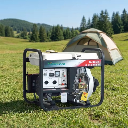 4600 Diesel Generator – Portable Open Frame, 4-Stroke, Outdoor Camping & Emergency Power