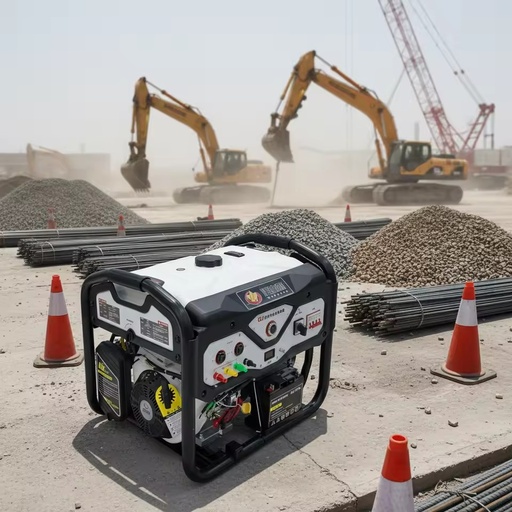 11000NED Gasoline Generator 9KW Max Output 8KW Rated Portable Construction Industrial Generator