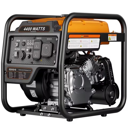 Efurden 3.4KW Gasoline Generator 50/60Hz 120V 220V 4-Stroke Air-Cooled for Home Camping Construction