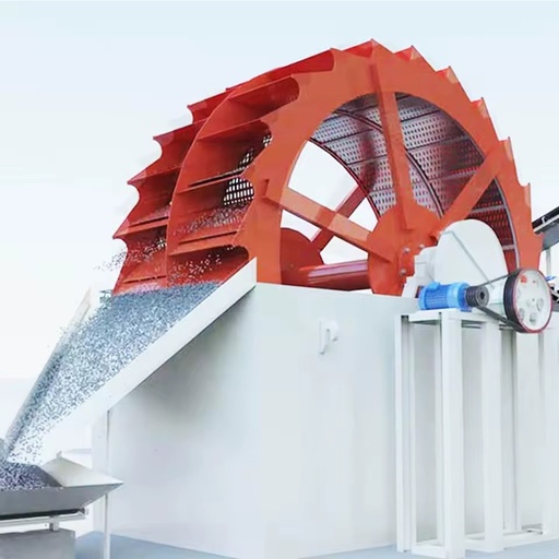 Professional 60TPH Thickened Anti-Wear Steel AC Motor Sand Washer Beach Cleaner Silica Sand Washing Plant 1