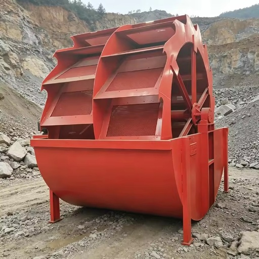 Sand & Gravel Separation and Washing Equipment Wheel Type High Efficiency Sand Washer High Efficiency Dewatering Sand Washer
