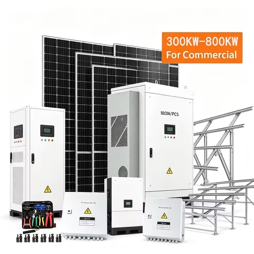 300kW-800kW Custom Solar Power System Complete Kit | on Grid/Off Grid/Hybrid Available with Battery Storage