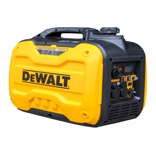 DXGNI35E 3.4kW 230V 1 Power Factor Petrol Inverter Generator DW160-ViE Single Cylinder 4-Stroke Engine LED Display Recoil Start