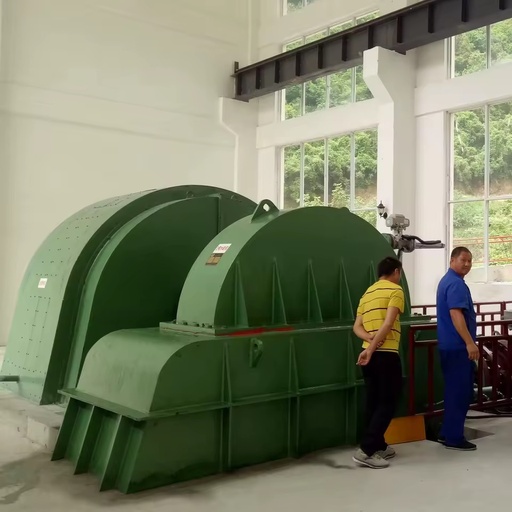 500kW Francis Turbine Generator for Medium Head Hydropower Station