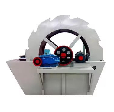 XSD2610 Wheel Sand Washer 20-60t/h 7.5kw ≤10mm for Concrete Plant Construction Limestone