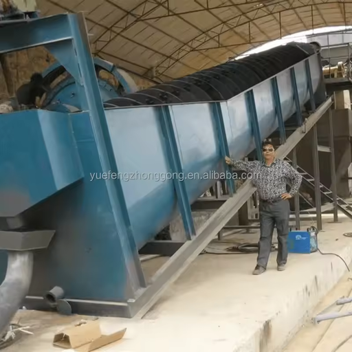 Yuefeng Large Capacity Spiral Classifier Sand Washer Mineral Washing Machine AC Motor 1 Year Warranty- Origin for