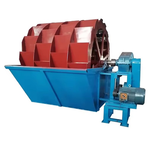 High Efficiency Silica Sand Washing Equipment Factory Price Bucket Wheel Sand Washer 100t/H Quarry Beach Sand Cleaning Machine