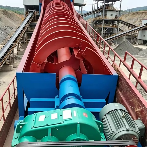 Low-Consumption Screw Sand Washer Spiral Classifier for Quarry Use Coal Slag Limestone Granite Processing