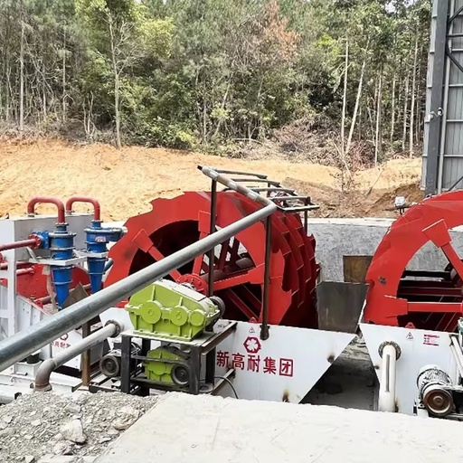 High Capacity 20-180t/h Gravel Bucket Wheel Sand Washer with Gear and Pump XGN Brand for Ore and Limestone Washing