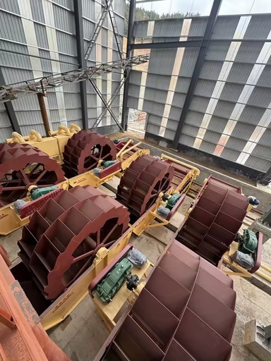 XSD4525 High Capacity Impeller Sand Washer 380TPH High Cleaning Efficiency Low Fine Sand Loss for River Sand