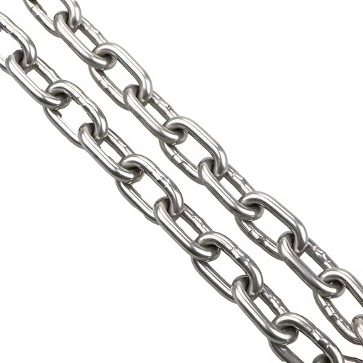 High Quality 304 Stainless Steel Chain Roll Chain Stainless Steel Metal DIN763 DIN766 Stainless Steel Chain