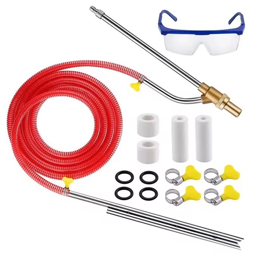 High Pressure Sandblaster Pressure Washer Wet Sandblasting Kit With 1/4 Inch Quick Connect