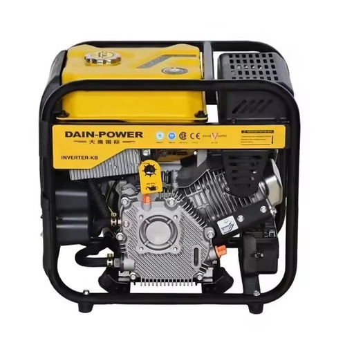 Small Portable Silent Diesel Generator Set 5kVA 8kVA 10kVA 5kw 10kw Single Phase 50Hz 60hz Home Use Generator with Wheel